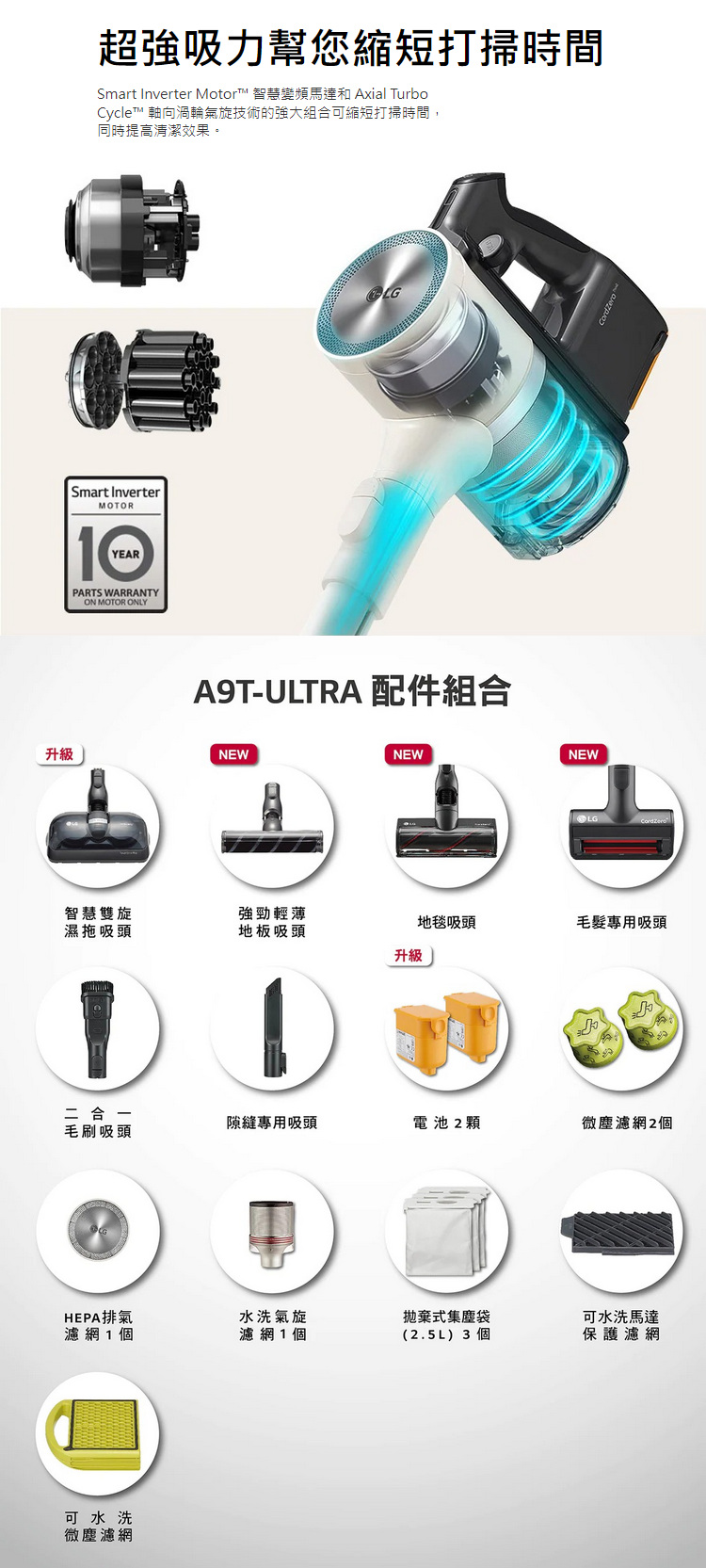 LG吸塵器A9T-ULTRA