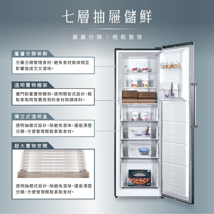禾聯冷凍櫃HFZ-B27B1FV