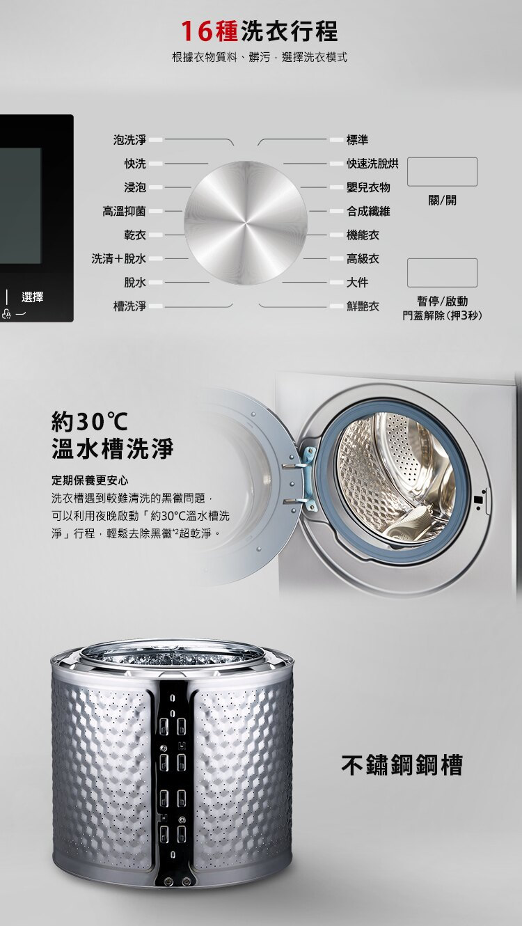 國際牌洗衣機NA-V120HDH-G