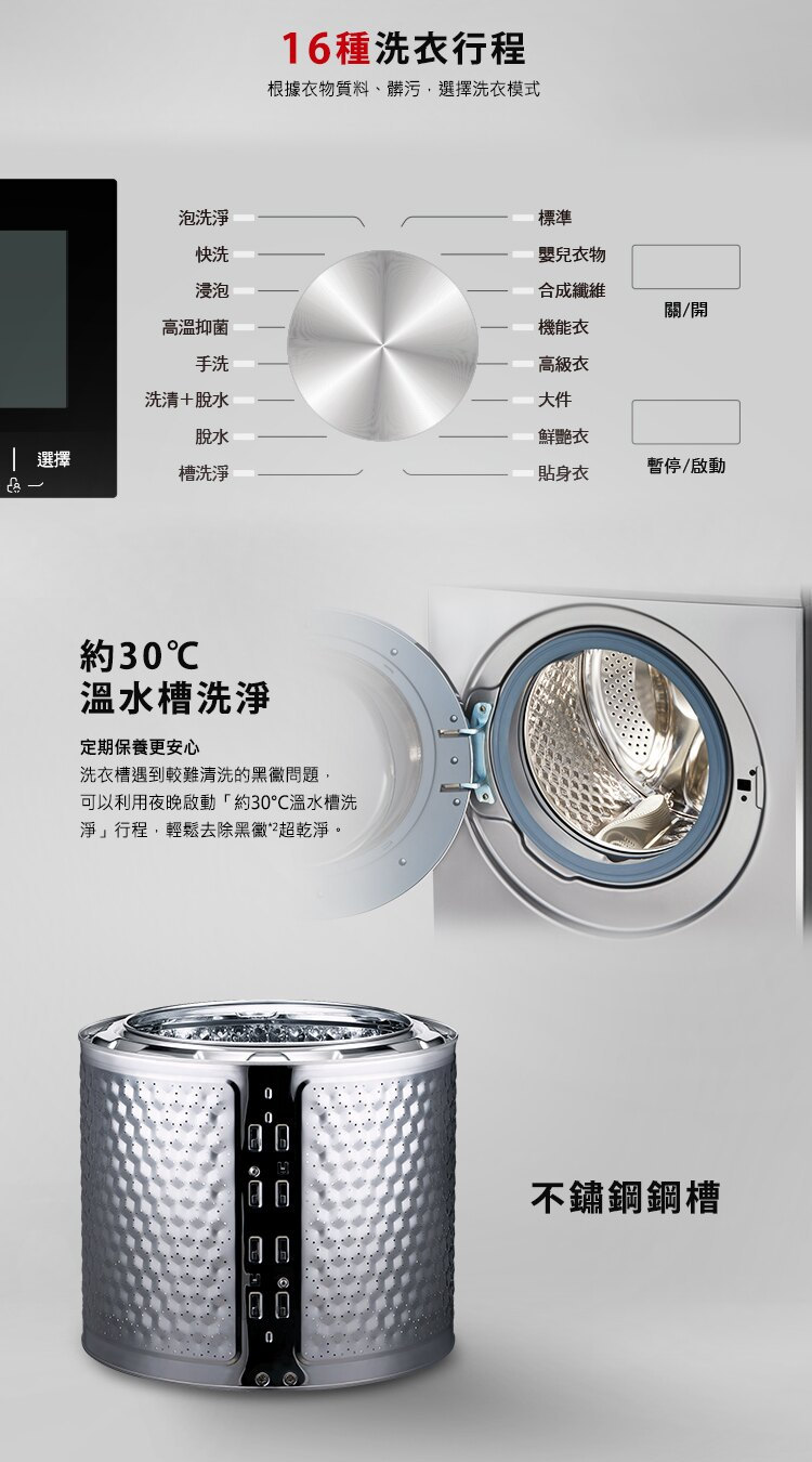 國際牌洗衣機NA-V120HW-G