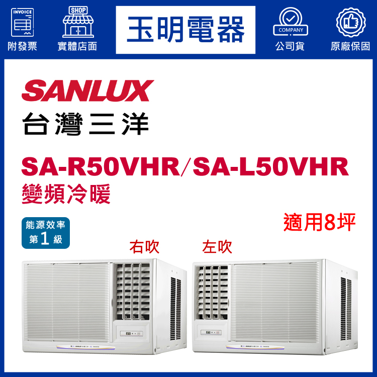 三洋冷氣SA-R50VHR／SA-L50VHR